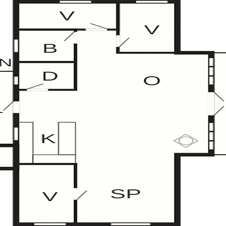 Ferienhaus 6 Person In Oksbøl